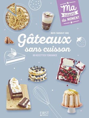 cover image of Gâteaux sans cuisson